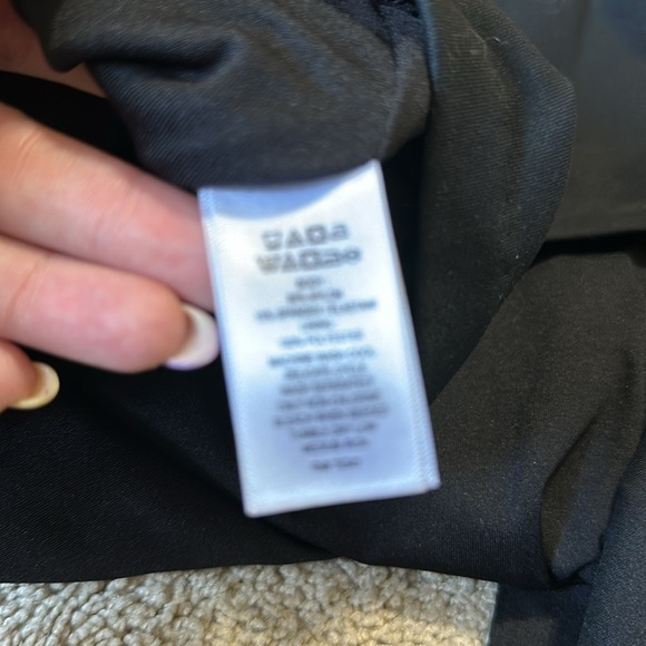 Tahari Black Sleeveless Dress Front Slit  NWT Size  4 - Picture 6 of 6